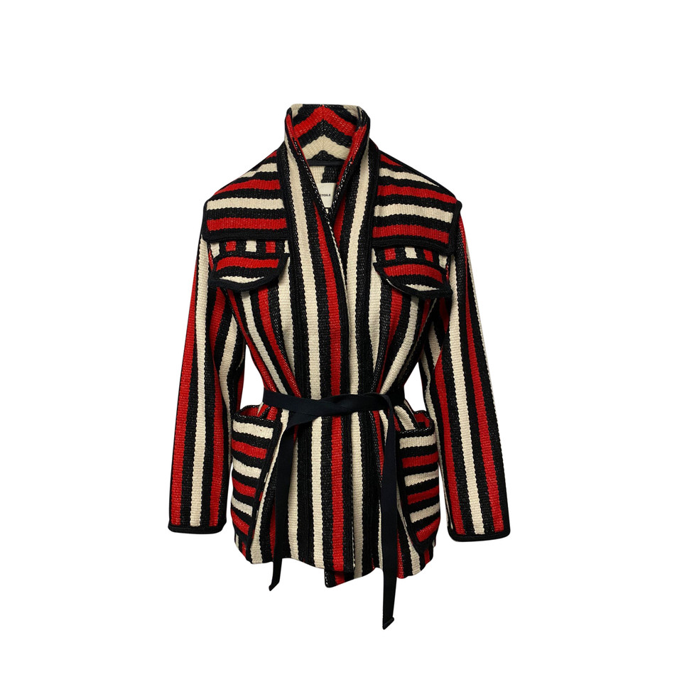Isabel Marant Etoile Jacke/Mantel aus Wolle in Rot