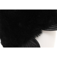 Chloé Hat/Cap Leather in Black