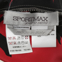 Sport Max Silk skirt with asymmetry