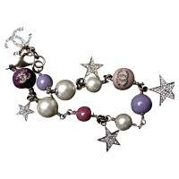 Chanel Bracelet with pearls + Swarovski stones