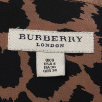 Burberry Bluse mit Animal-Print