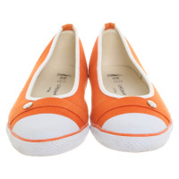 Longchamp Slippers/Ballerinas in Orange