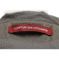 Comptoir Des Cotonniers Jacket/Coat Cotton in Khaki