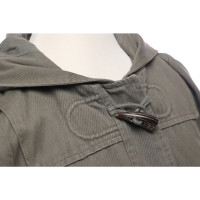 Comptoir Des Cotonniers Jacket/Coat Cotton in Khaki