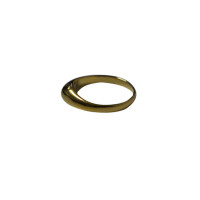 Maria Black Ring in Gold