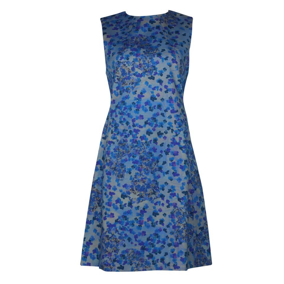 Erdem Kleid aus Baumwolle in Blau