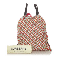Burberry Rucksack aus Baumwolle in Orange