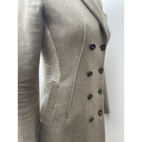 Givenchy Jacke/Mantel aus Wolle in Beige