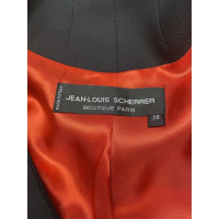 Jean Louis Scherrer Jacket/Coat Wool in Black
