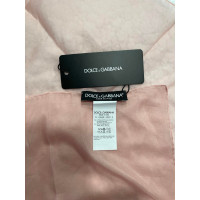 Dolce & Gabbana Schal/Tuch aus Viskose in Nude