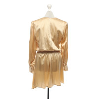 Federica Tosi Kleid aus Seide in Gold