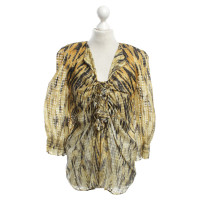 Roberto Cavalli Blouse with flounces