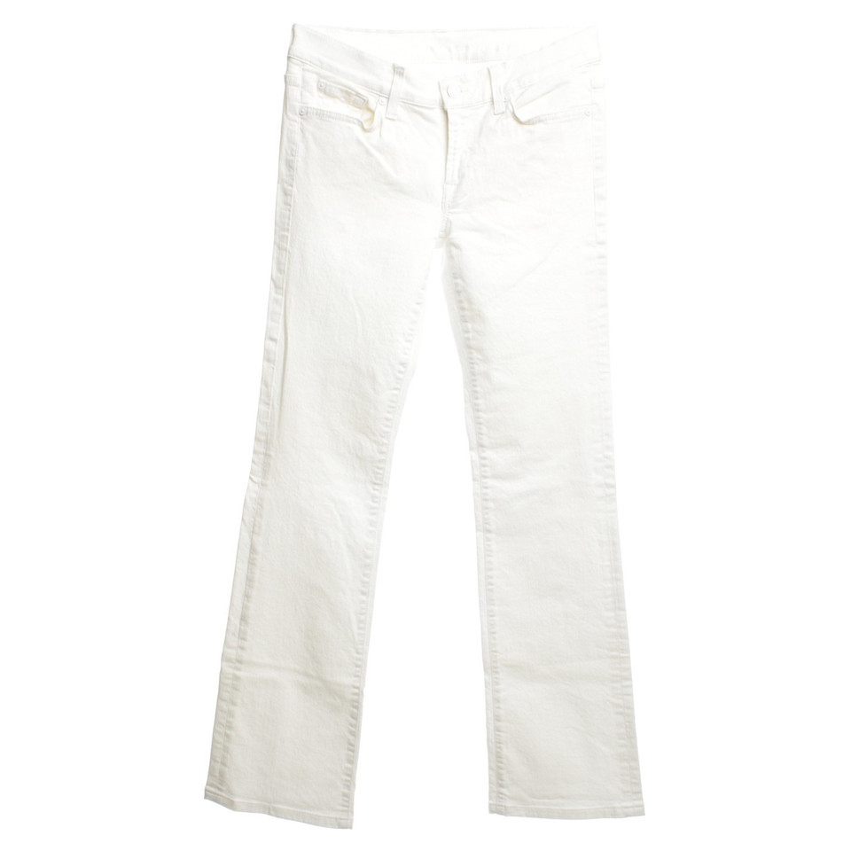 7 For All Mankind Jeans in cream