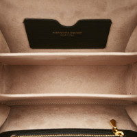 Alexander McQueen Box Bag 19 Leer in Zwart