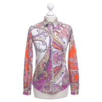 Etro Bluse mit Muster