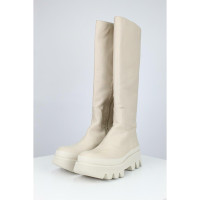 Paloma Barcelo Boots Leather in Beige