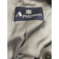 Aquascutum Blazer aus Wolle in Grau
