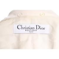Christian Dior Jas/Mantel in Crème
