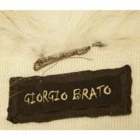 Giorgio Brato Vest Fur in Cream