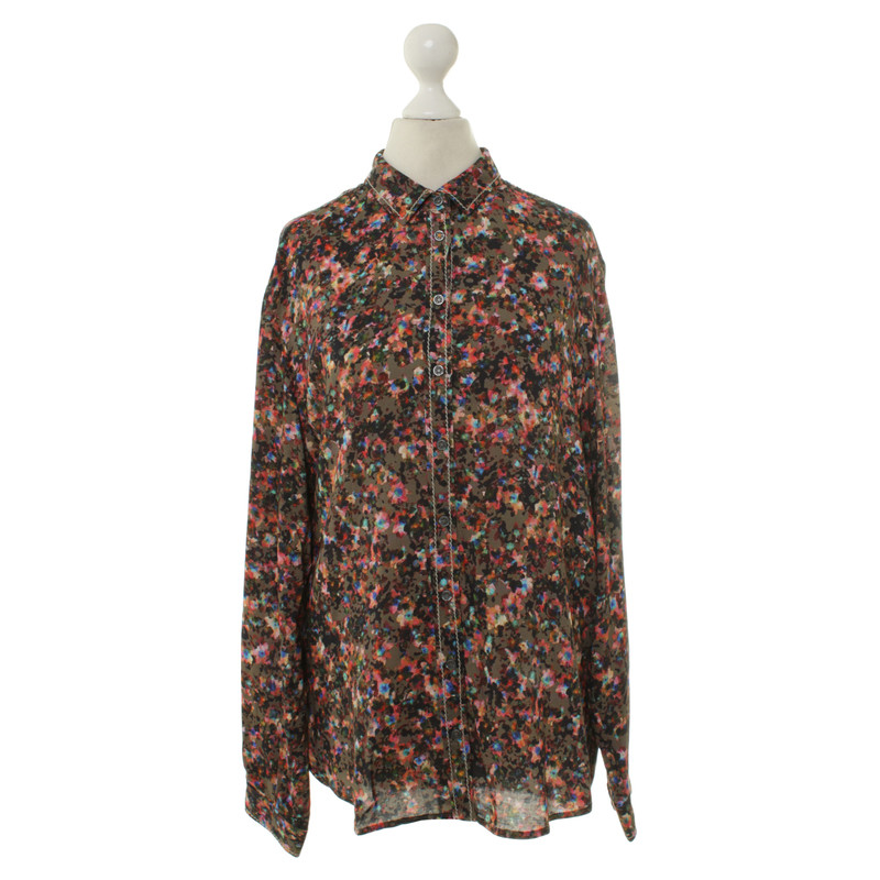 Hugo Boss Blouse with colourful patterns