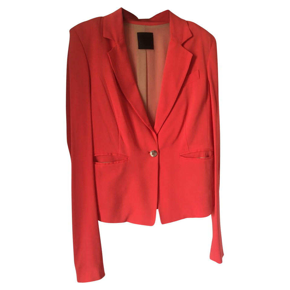 Pinko Jacke/Mantel aus Viskose in Orange