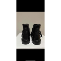 Burberry Boots Leather in Black