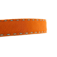 Etro Belt Leather in Orange