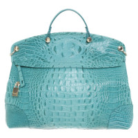 Furla Handbag with reptile embossing