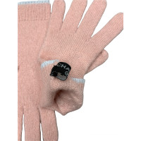 Chanel Handschoenen Kasjmier in Roze
