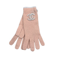Chanel Handschoenen Kasjmier in Roze