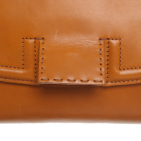 Fendi Handtasche aus Leder in Braun