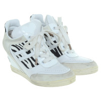 Hogan Sneakers-Wedges in Weiß
