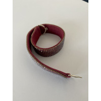 Swarovski Hair accessory Leather in Bordeaux