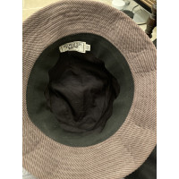 Hermès Hut/Mütze aus Baumwolle in Violett
