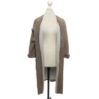Inès & Maréchal Jacket/Coat Leather in Grey