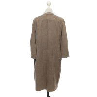 Inès & Maréchal Jacket/Coat Leather in Grey