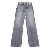 Grlfrnd Jeans aus Jeansstoff in Grau