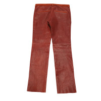 Isabel Marant Jeans in Pelle in Rosso