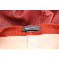 Isabel Marant Jeans Leather in Red