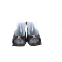 Toni Gard Sandalen aus Leder in Schwarz