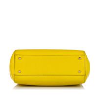 Dolce & Gabbana Sicily Bag Leather in Yellow