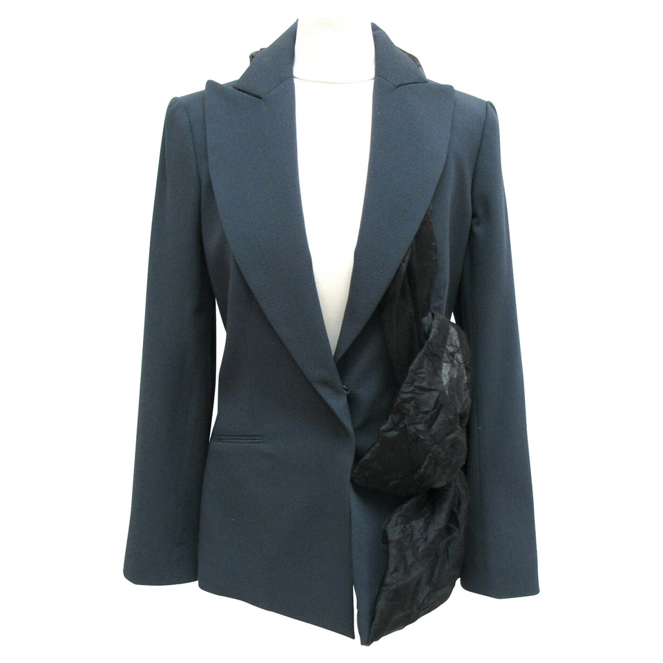 Christian Dior Suit Wool in Blue