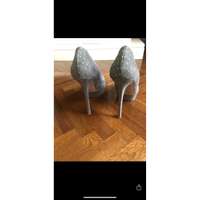 Le Silla  Chaussures compensées en Daim en Gris