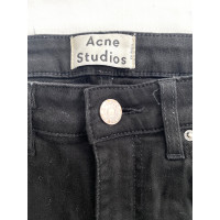 Acne Jeans Katoen in Zwart