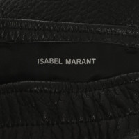 Isabel Marant Lederen rok in zwart