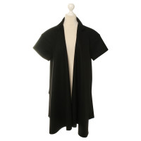 Victoria Beckham Short sleeve coat in black