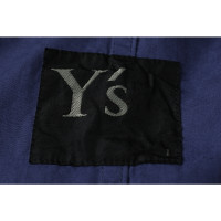 Yohji Yamamoto Blazer in Cotone in Blu