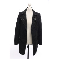 Pierre Balmain Jacket/Coat Cotton in Black