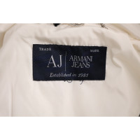 Armani Jeans Jacke/Mantel in Creme