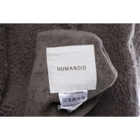 Humanoid Jacke/Mantel aus Leder in Taupe
